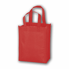 Click on Red Unprinted Non-Woven Tote Bags to see product details