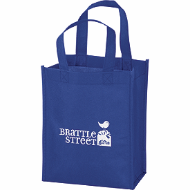 Click on Royal Blue Non-Woven Tote Bags to see product details