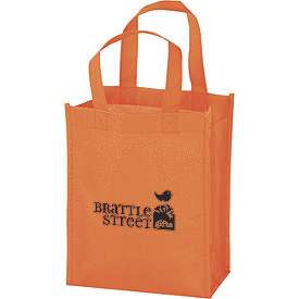 Click on Orange Non-Woven Tote Bags to see product details