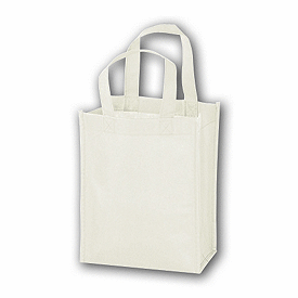 Click on White Unprinted Non-Woven Tote Bags to see product details
