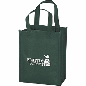 Click on Hunter Green Non-Woven Tote Bags to see product details