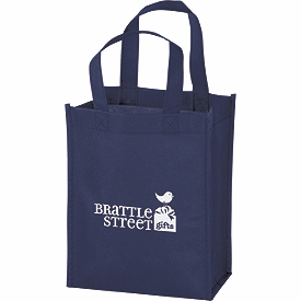 Click on Navy Non-Woven Tote Bags to see product details