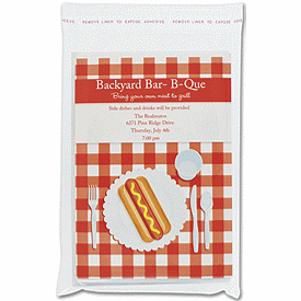 Click on Clear Polypropylene Bags w/ Adhesive Lip to see product details