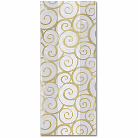 Click on Euro Swirl Gold Cello Bags to see product details