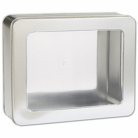 Click on Silver Tin with Window to see product details