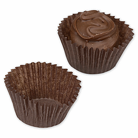 Click on Brown Glassine Candy Cups to see product details
