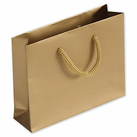 Click on Gold Matte Laminated Mini Euro-Totes to see product details