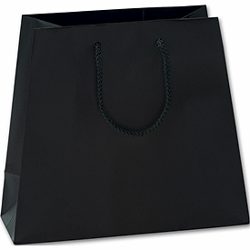 Click on Black Matte Laminated Inverted Trapezoid Euro-Shoppers to see product details