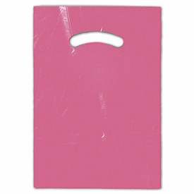 Click on Hot Pink Die-Cut Handle Bag to see product details
