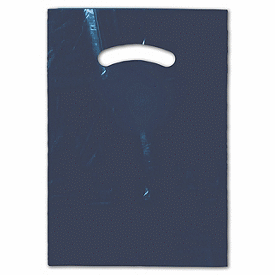 Click on Navy Blue Die-Cut Handle Bag to see product details