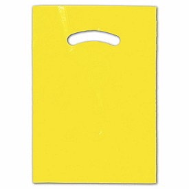 Click on Yellow Die-Cut Handle Bag to see product details