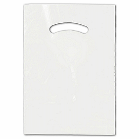 Click on White Die-Cut Handle Bag to see product details