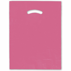 Click on Hot Pink Die-Cut Handle Bag to see product details