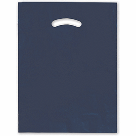 Click on Navy Blue Die-Cut Handle Bag to see product details