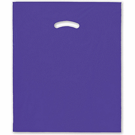 Click on Purple Die-Cut Handle Bag to see product details