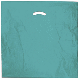 Click on Teal Die-Cut Handle Bag to see product details