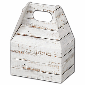 Click on Distressed White Wood Gable Boxes to see product details