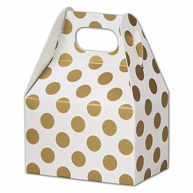 Click on Metallic Gold Dots Gable Boxes to see product details