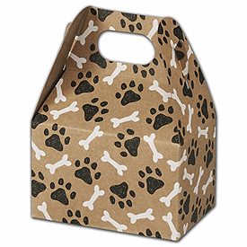 Click on Kraft Paw Prints Gable Boxes to see product details
