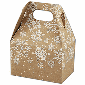 Click on Kraft Snowflakes Gable Boxes to see product details
