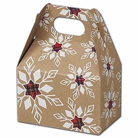 Click on Plaid Snowflakes Gable Boxes to see product details