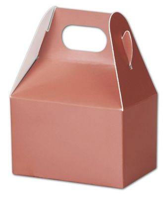 Click on Metallic Rose Gold Gable Boxes to see product details
