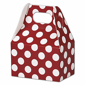 Click on Red & White Dots Gable Boxes to see product details