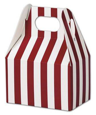Click on Red & White Stripes Gable Boxes to see product details