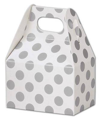 Click on Metallic Silver Dots Gable Boxes to see product details