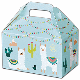 Click on Party Llama Gable Boxes to see product details