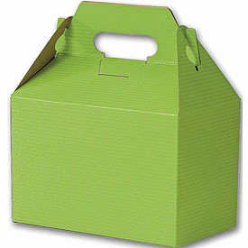 Click on Apple Green Varnish Striped Gable Boxes to see product details