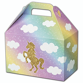 Click on Glitter Unicorn Gable Boxes to see product details