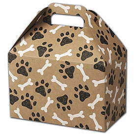 Click on Kraft Paw Prints Gable Boxes to see product details