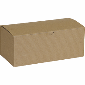 Click on Kraft One-Piece Gift Boxes to see product details