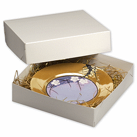 Click on White Two-Piece Gift Boxes to see product details
