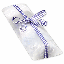 Click on Clear Frosted Pillow Boxes to see product details
