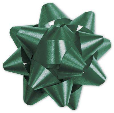 Click on Hunter Green Splendorette Star Bows to see product details