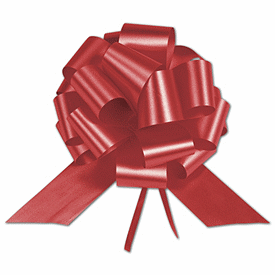 Click on Red Satin Perfect Pull Bows to see product details