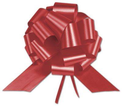 Click on Red Satin Perfect Pull Bows to see product details