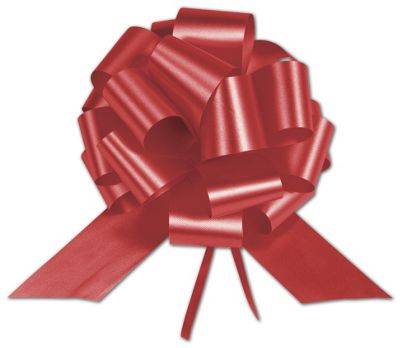 Click on Hot Red Satin Perfect Pull Bows to see product details
