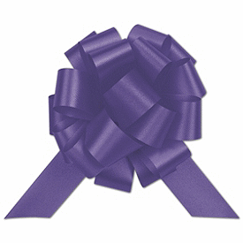 Click on Purple Satin Perfect Pull Bows to see product details
