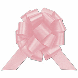 Click on Light Pink Satin Perfect Pull Bows to see product details