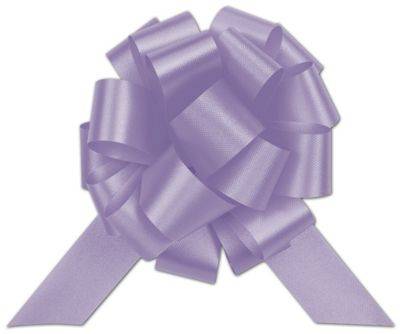 Click on Lavender Satin Perfect Pull Bows to see product details