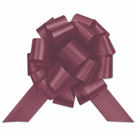 Click on Marsala Satin Perfect Pull Bows to see product details