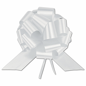 Click on White Satin Perfect Pull Bows to see product details