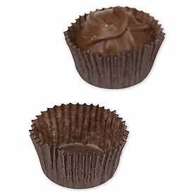 Click on Brown Glassine Candy Cups to see product details