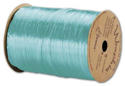 Click on Pearlized Wraphia Robin Ins Egg Blue Ribbon to see product details