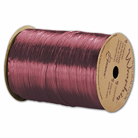 Click on Pearlized Wraphia Burgundy Ribbon to see product details