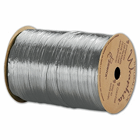 Click on Pearlized Wraphia Silver Ribbon to see product details