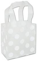 Click on White Dots Clear-Frosted Flex Loop Shoppers to see product details